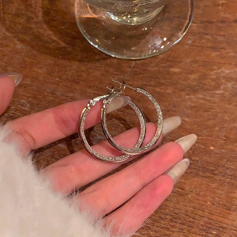 Pearl Geometric Earrings