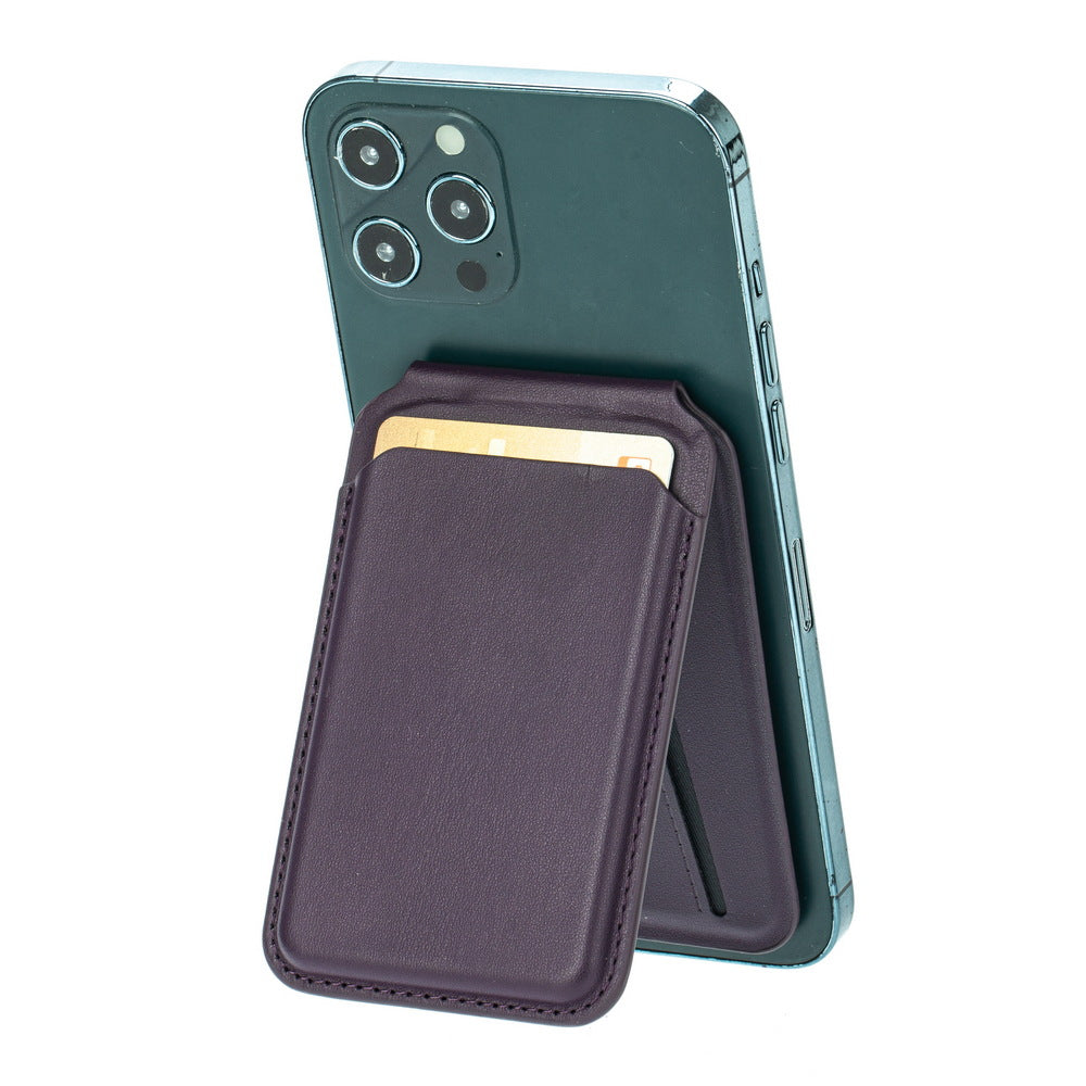 Magnetic Card Holder with Stand for iPhone