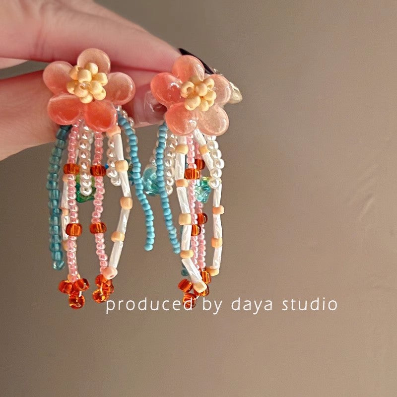 Lirio Charm Bow & Butterfly Earrings