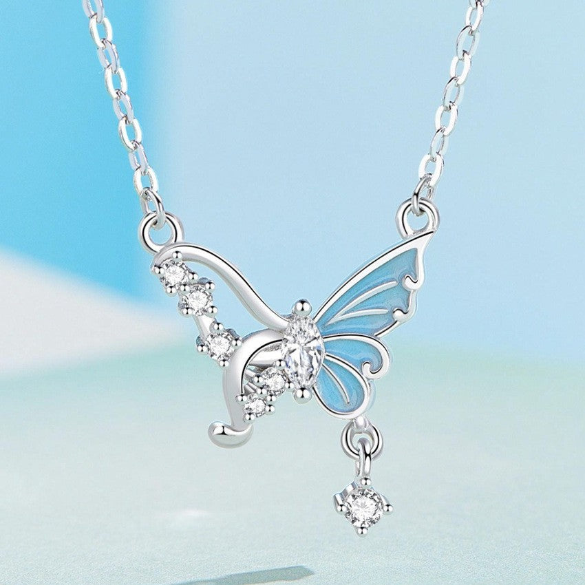 Enamel necklace
