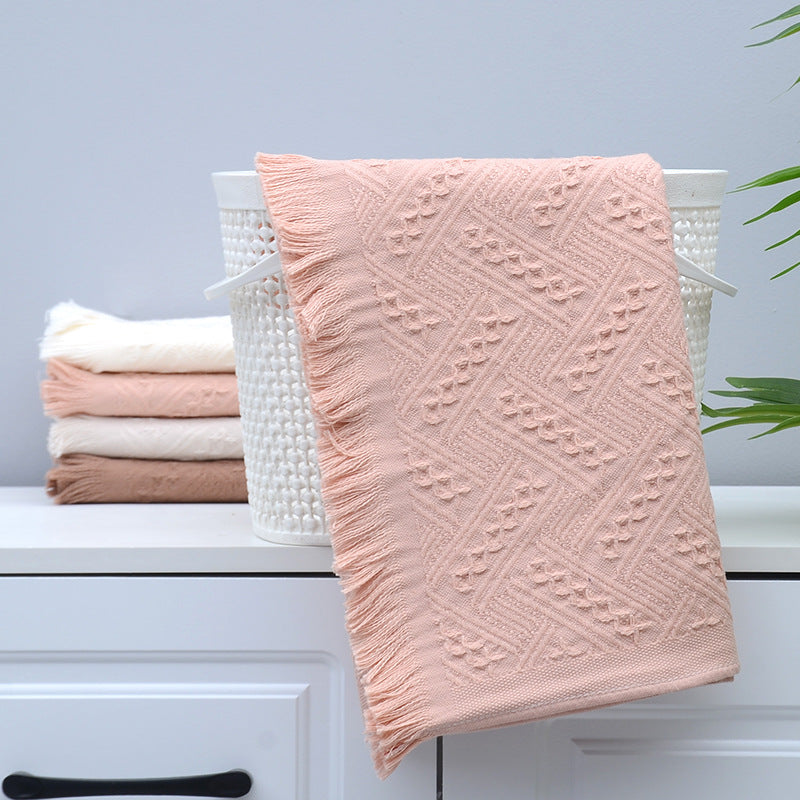 Decorative Cotton Tassel Towel
