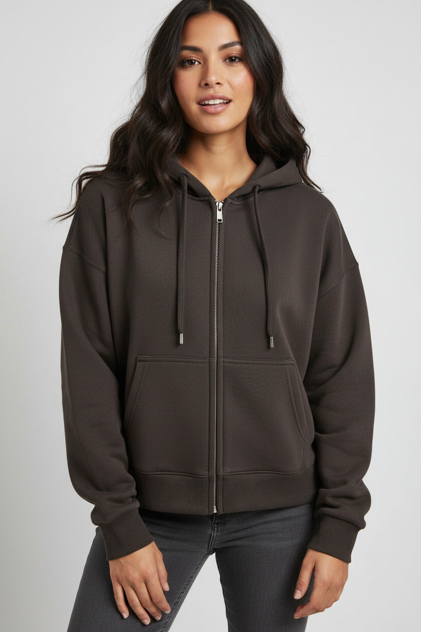 BreezeZip Terry Cardigan