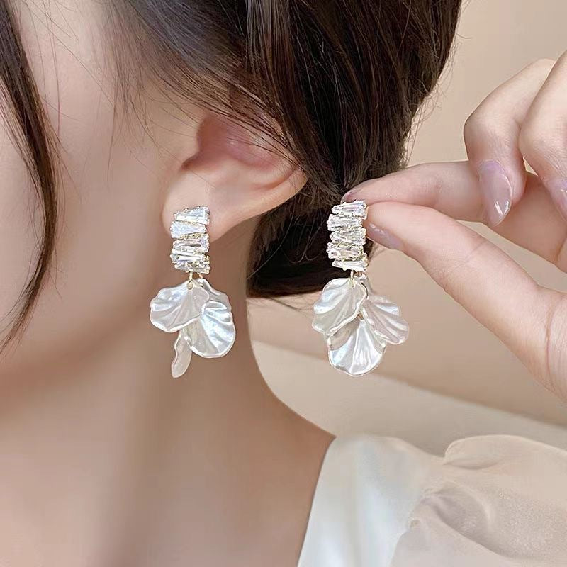Sparkling Crystal Bell Earrings
