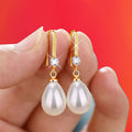 Elegant Pearl Drop Earrings for Women