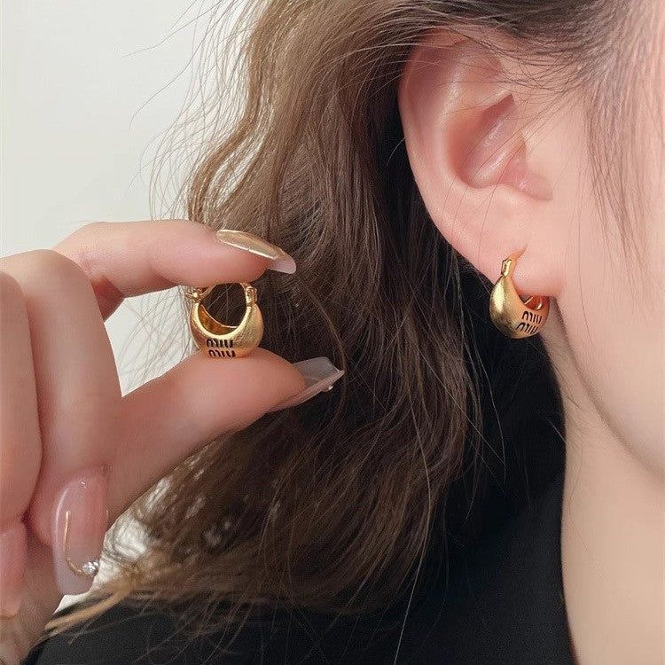 Linea Geometric Metal Earrings