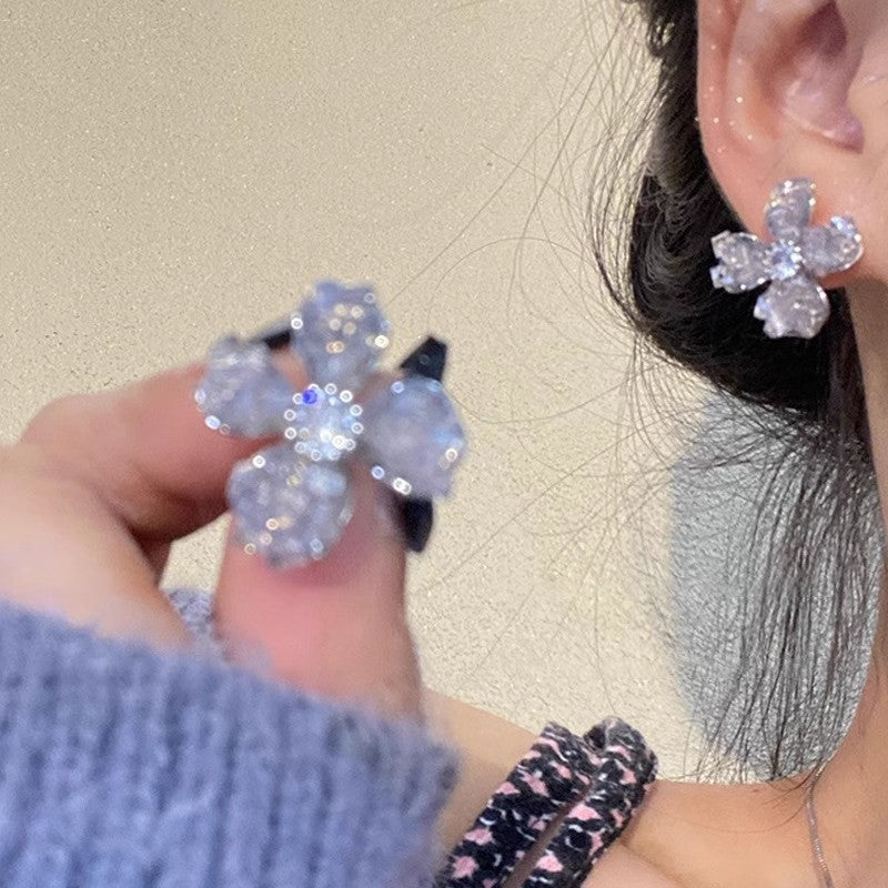 LunaPearl Butterfly Earrings Sterling Silver