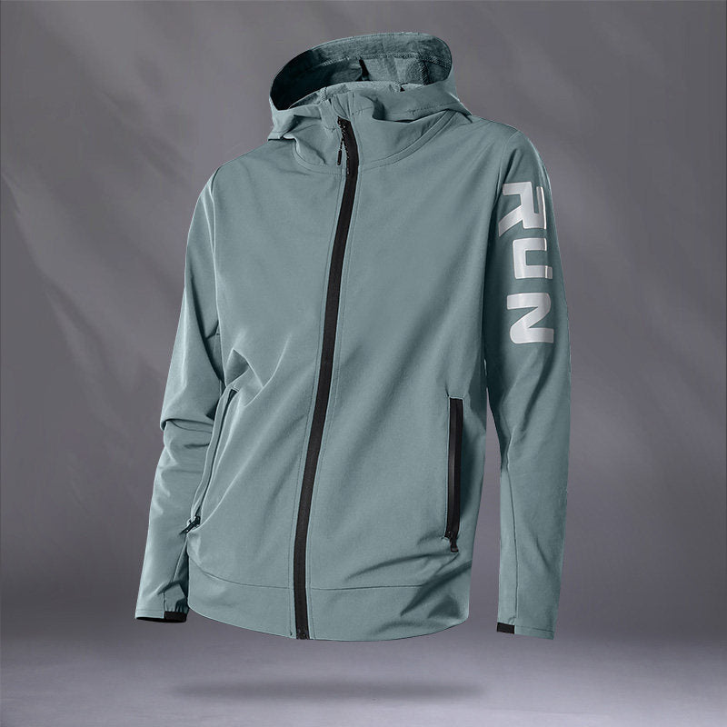 Mens Quick-Dry Windproof Training Suit - Lightweight, Breathable