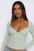 RadianceGlint Rhinestone Collar Top