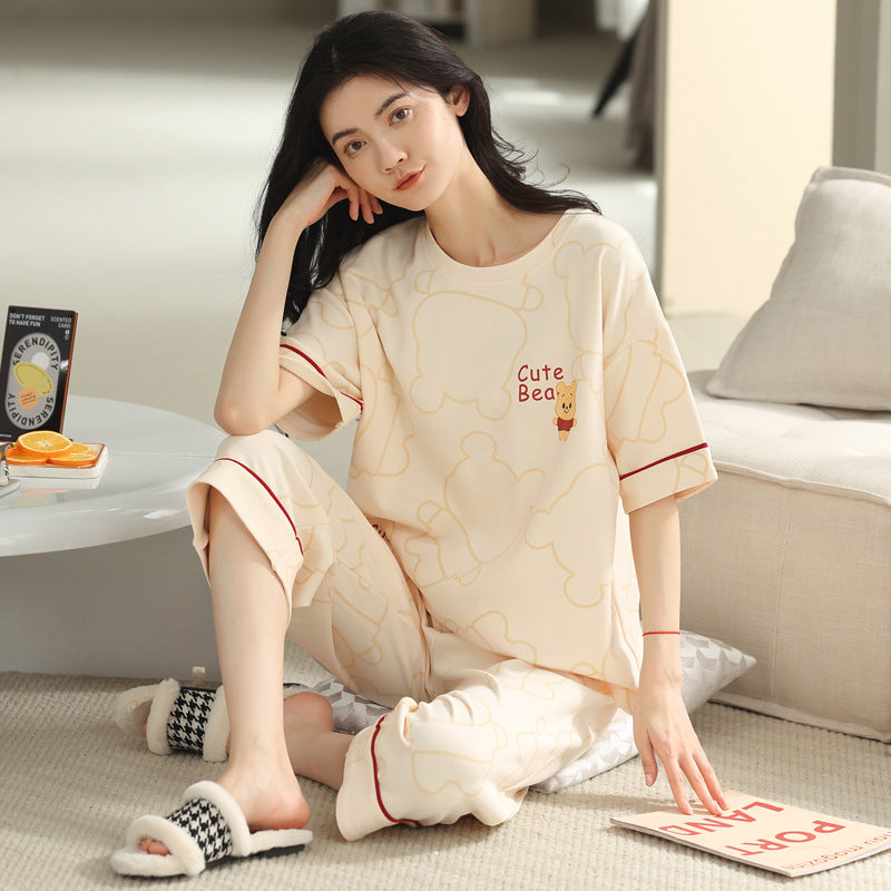 Cotton summer pajama set