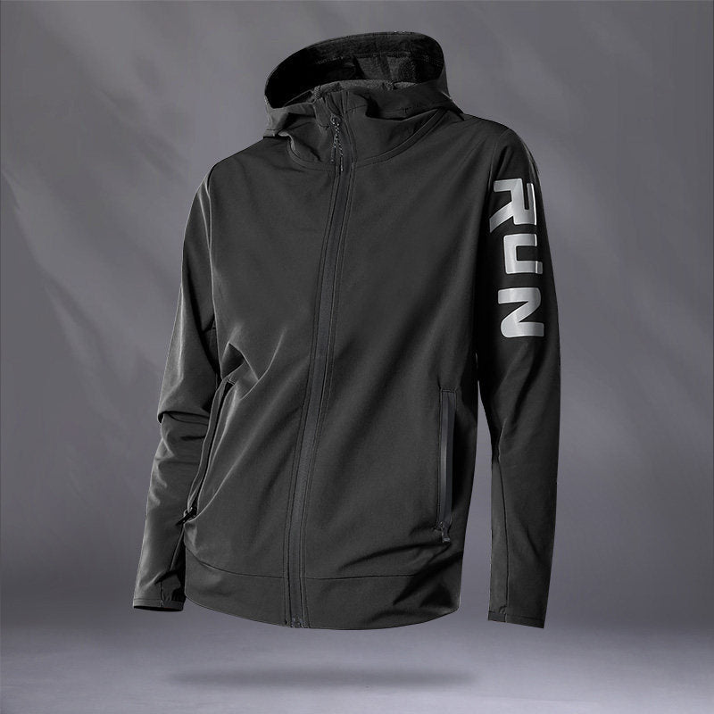 Mens Quick-Dry Windproof Training Suit - Lightweight, Breathable