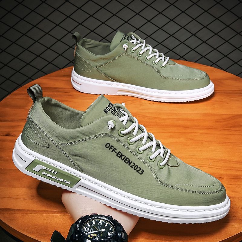 Mens Breathable Casual Canvas Sneakers