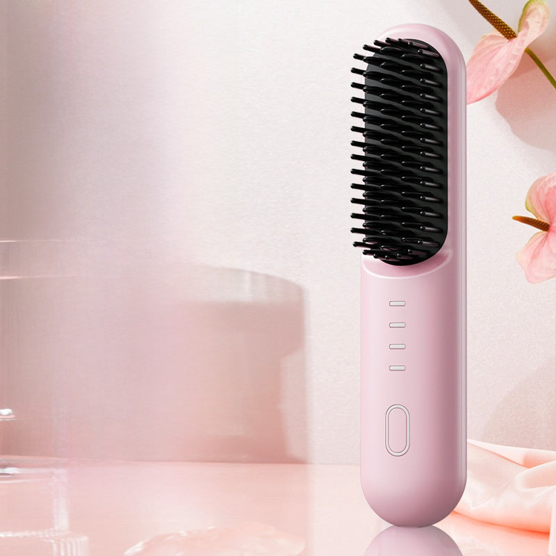 Wireless Ceramic Hair Straightener and Curler