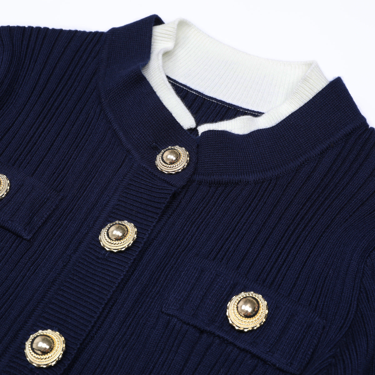 Womens Flared Sleeve Knit Dress