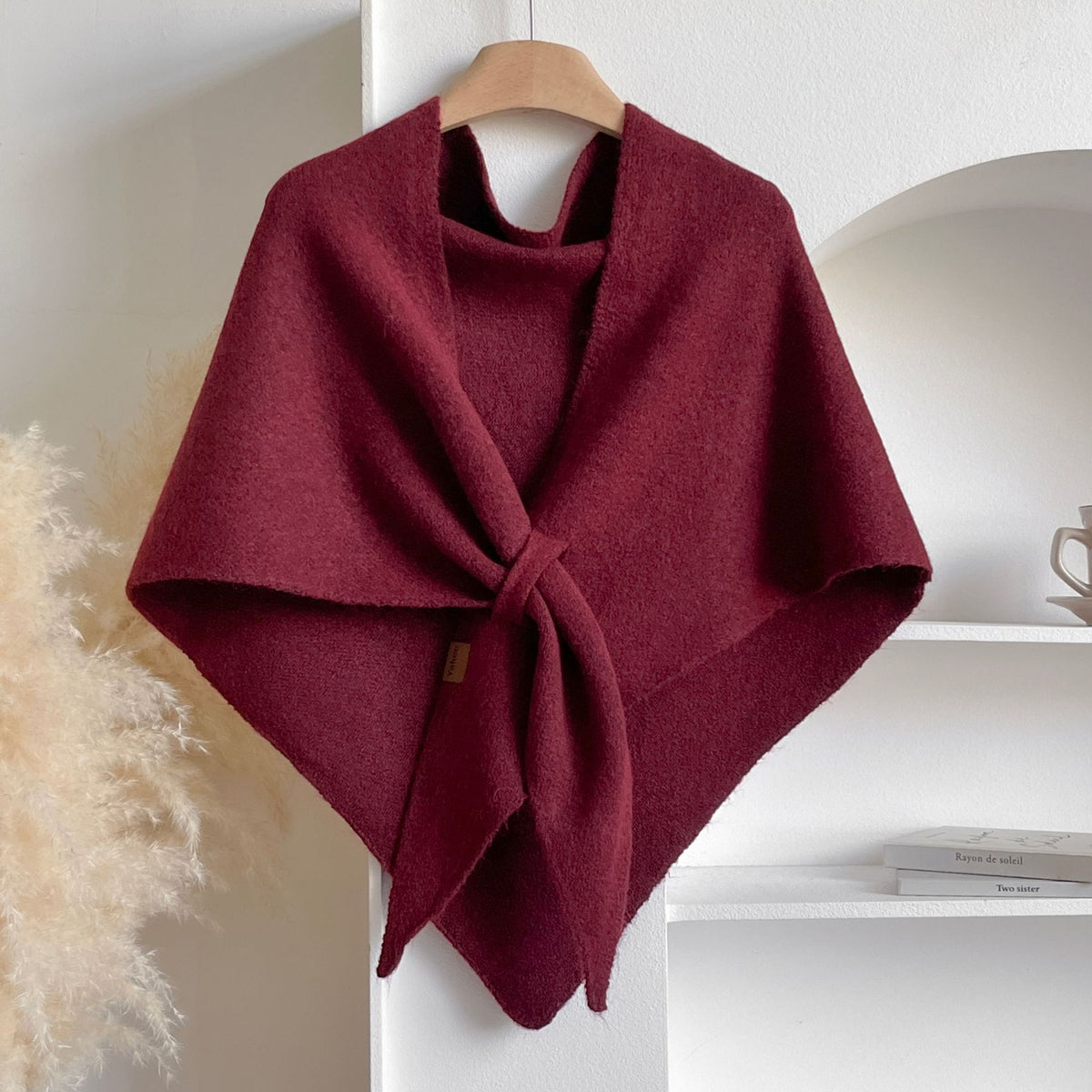 Soft Imitation Cashmere Triangle Shawl