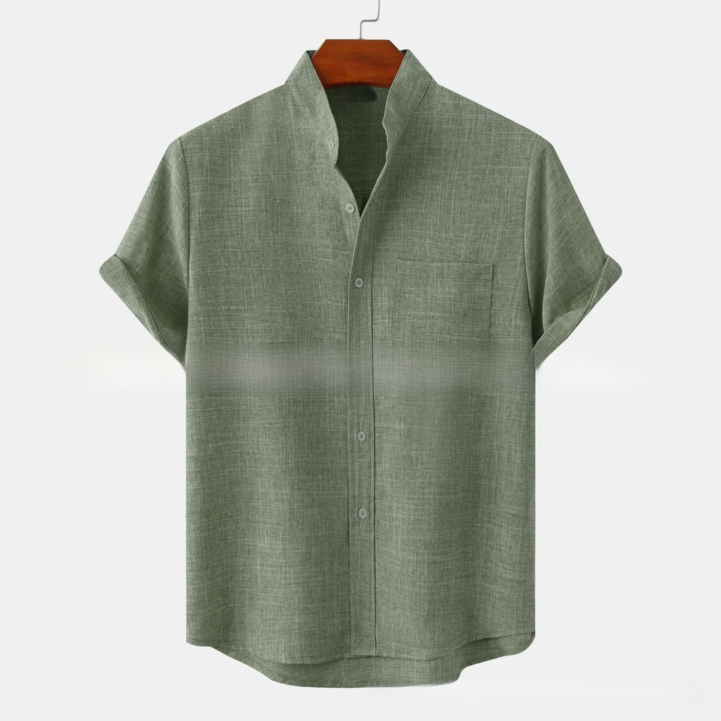Linen-cotton shirt