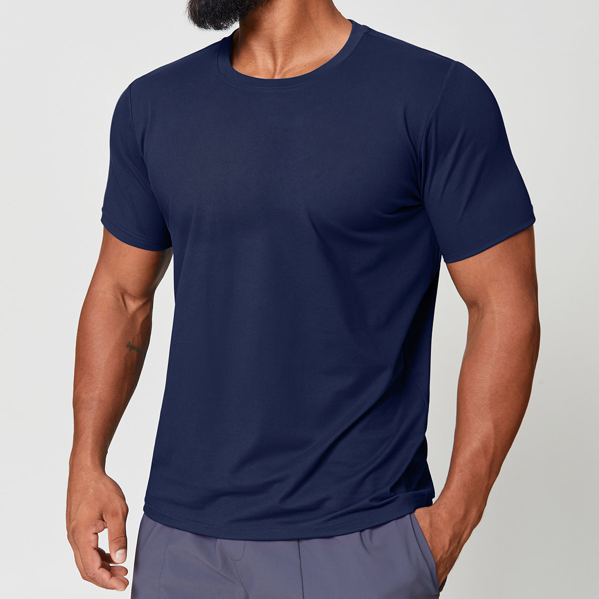 Mens Quick-Dry Sports T-Shirt – Lightweight, Breathable Comfort