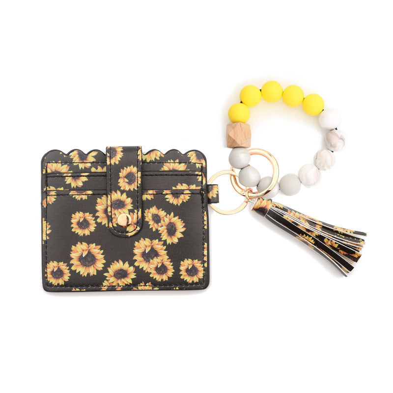 Silicone Bead Bracelet Card Bag