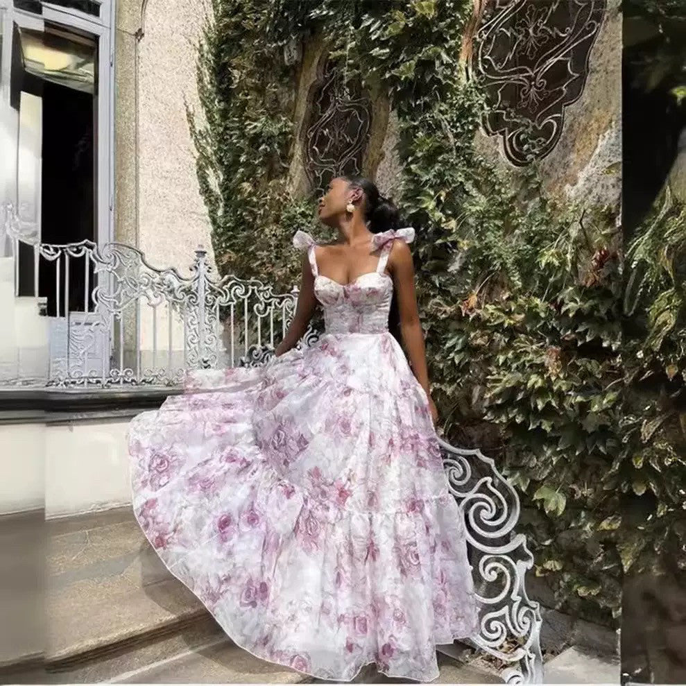 Lumière Organza A-Line Dress
