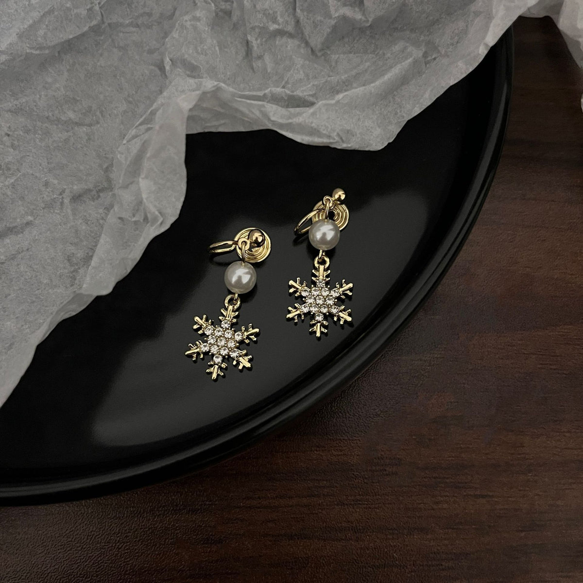 Aurielle Clip-On Pearl Earrings