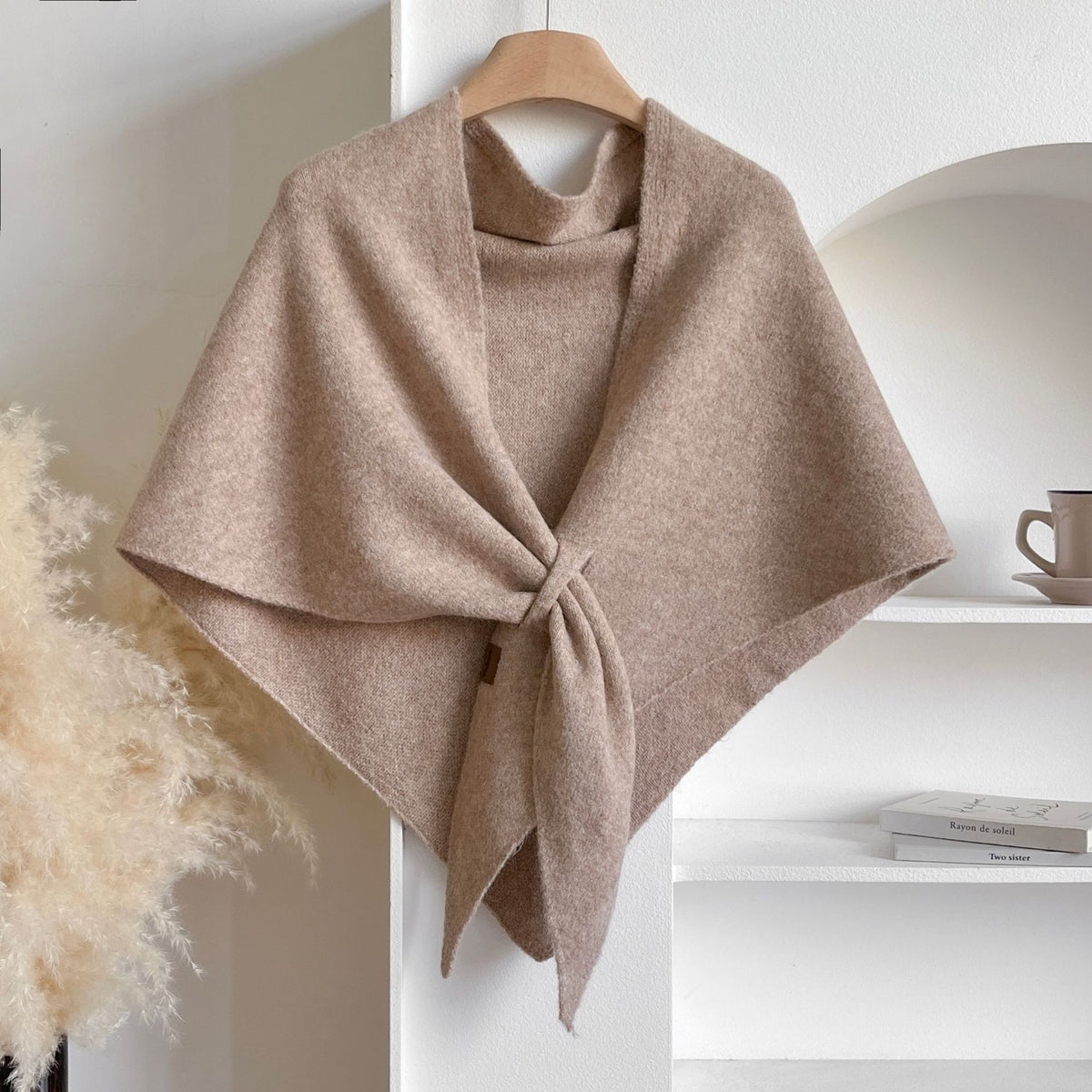 Soft Imitation Cashmere Triangle Shawl