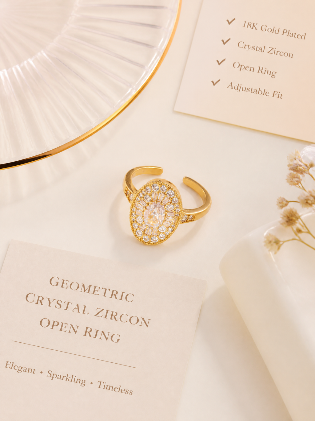 Aurora Prism Open Ring