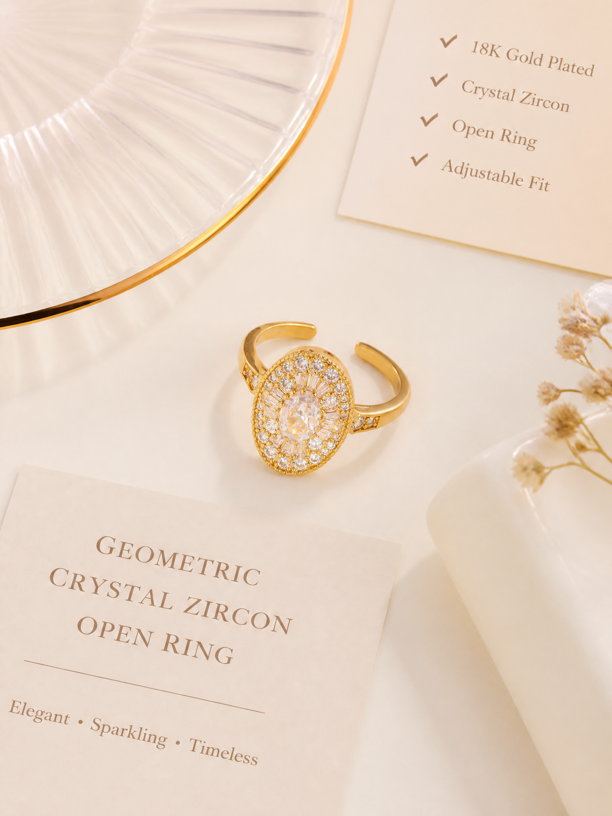 Aurora Prism Open Ring