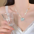Seaside Shell Starfish Pendant Necklace