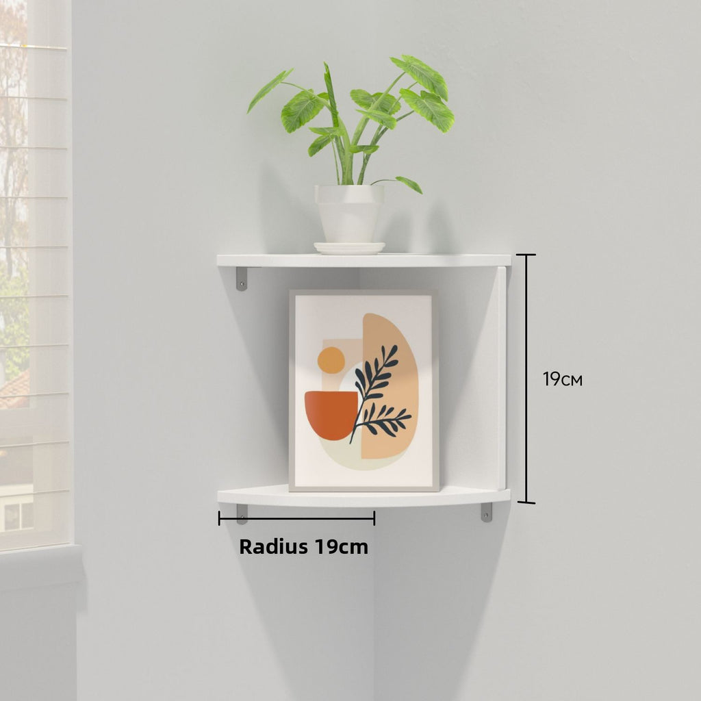 Corner Wall Mounted Storage Shelf