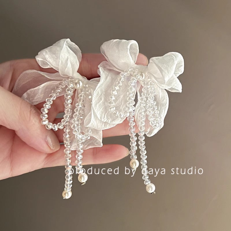 Lirio Charm Bow & Butterfly Earrings