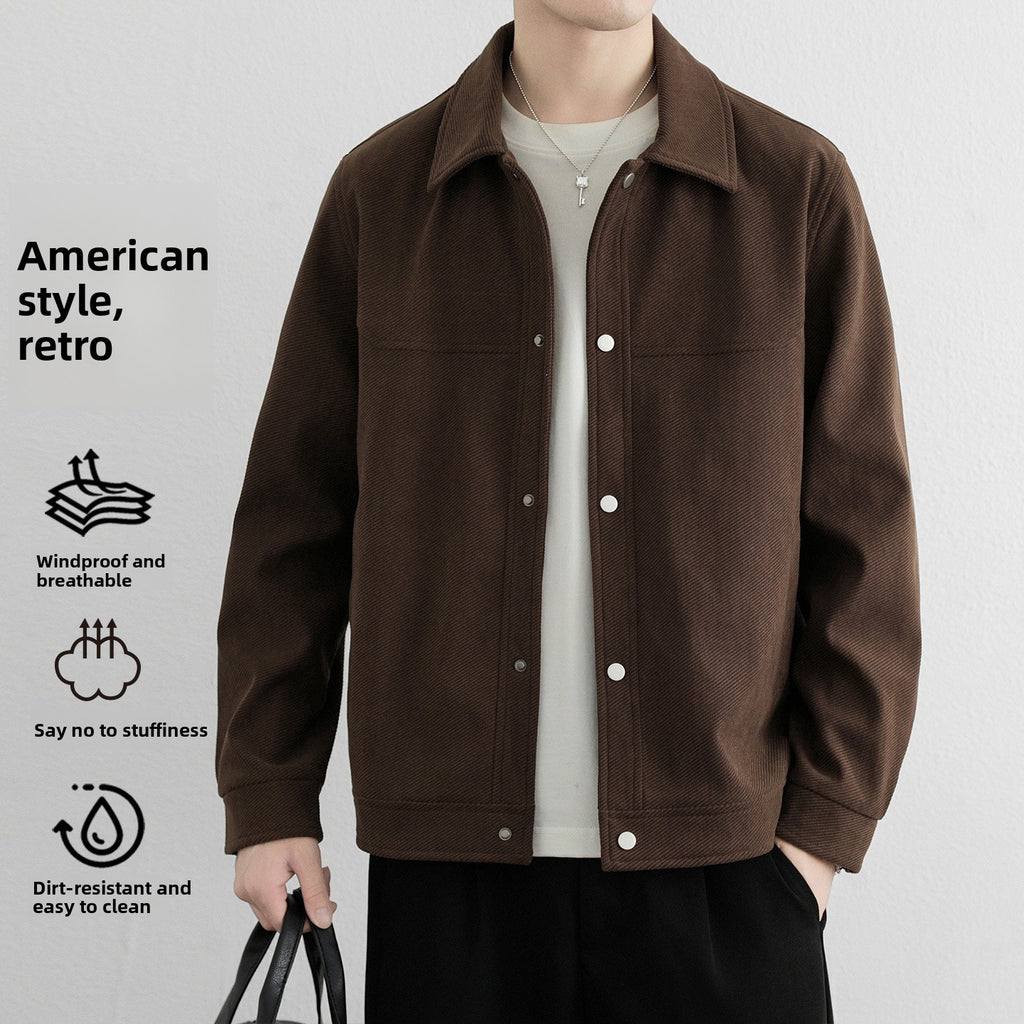 Vintage Style Mens Casual Jacket