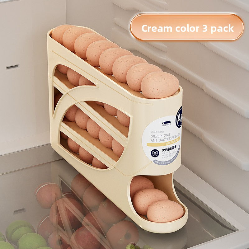 Rolling Egg Storage Box