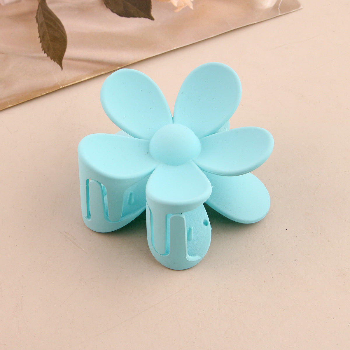 Fashion Flower Hair Clip ABS Grip Claw Clip for Women