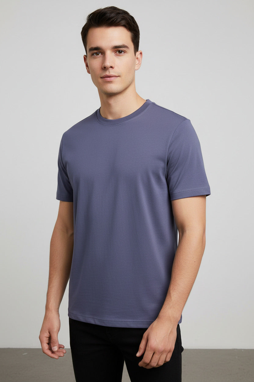 Mens Breathable Cotton Polo Shirt