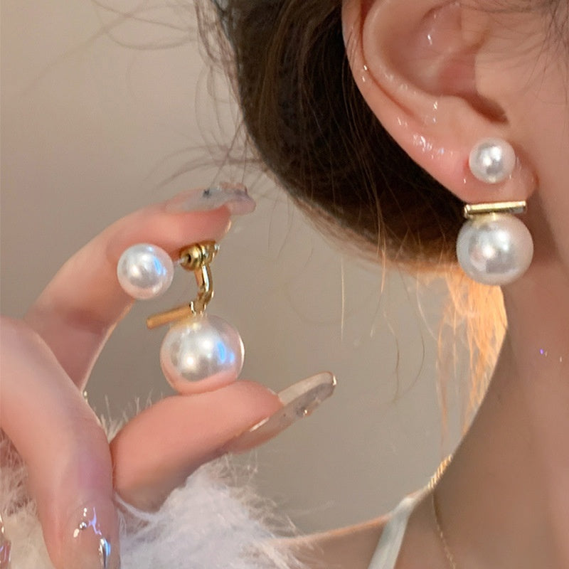 LunaPearl Butterfly Earrings Sterling Silver