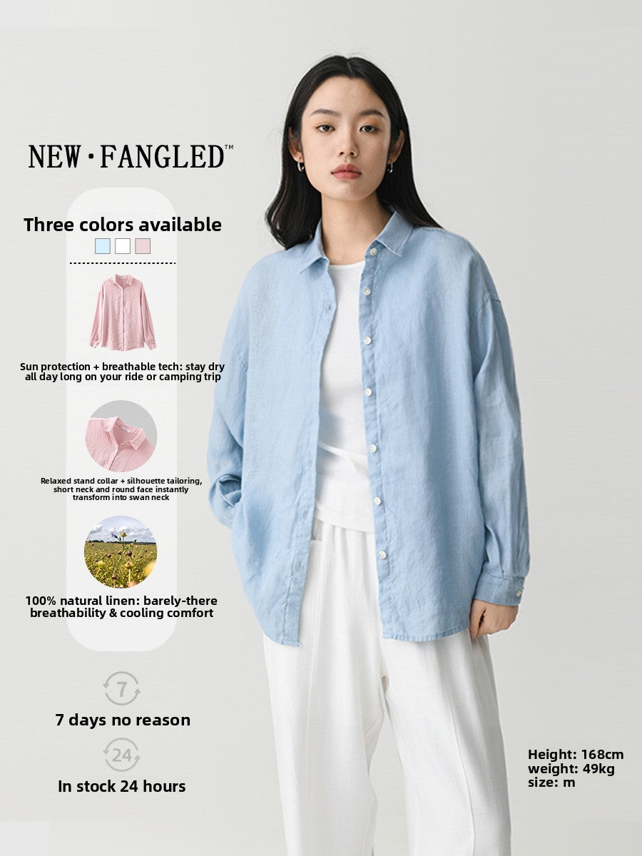 BreezeLoom Linen Shirt