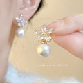 Artisanal Pearl Ear Clips 2060 with Delicate Detailing