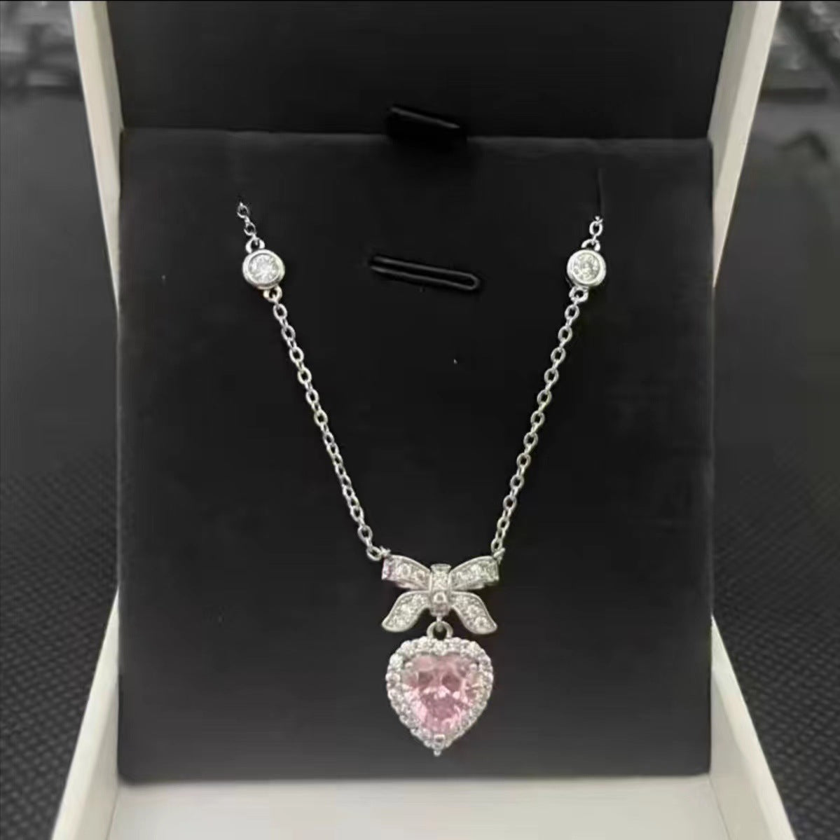 White Copper Butterfly Dream Necklace
