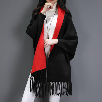 Artisan Drape Cape Cardigan