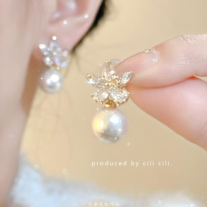 Luxury Pearl Earrings 1830 for Effortless Glamour