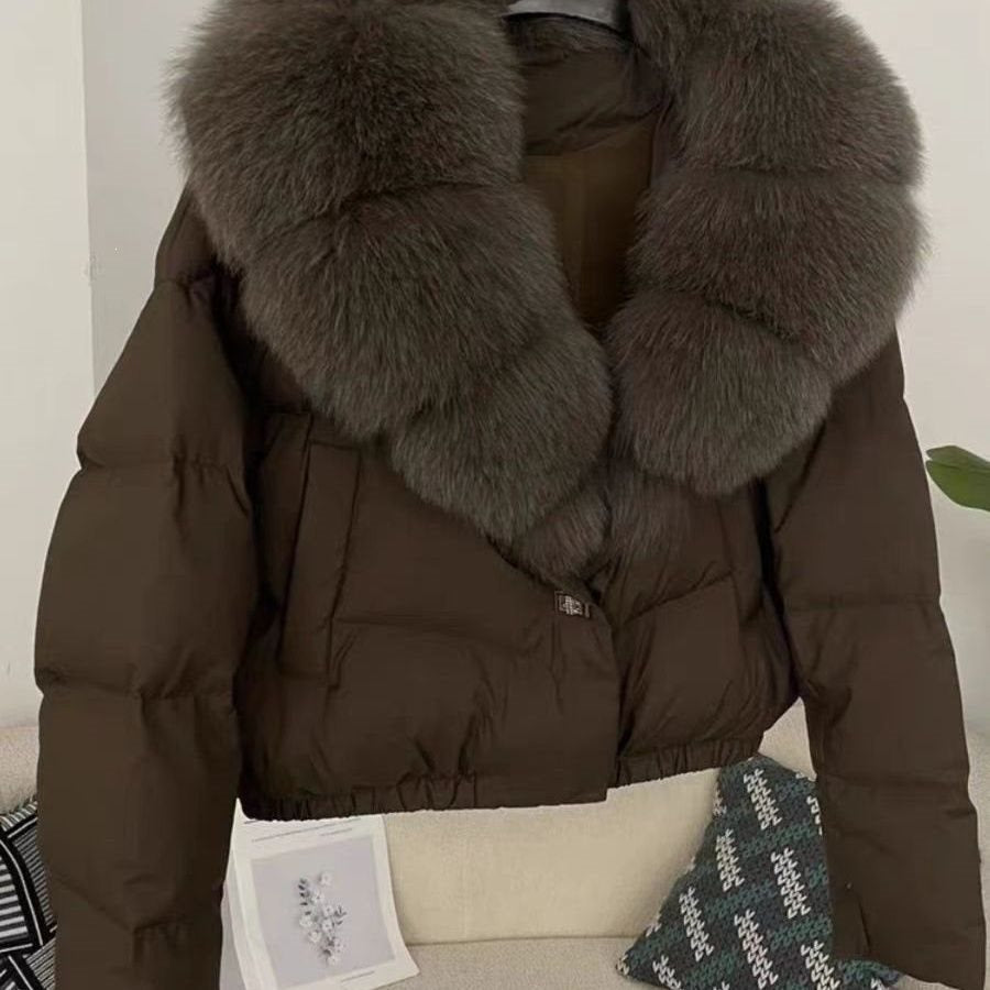 Short Padded Cotton Jacket Women Winter Warm
