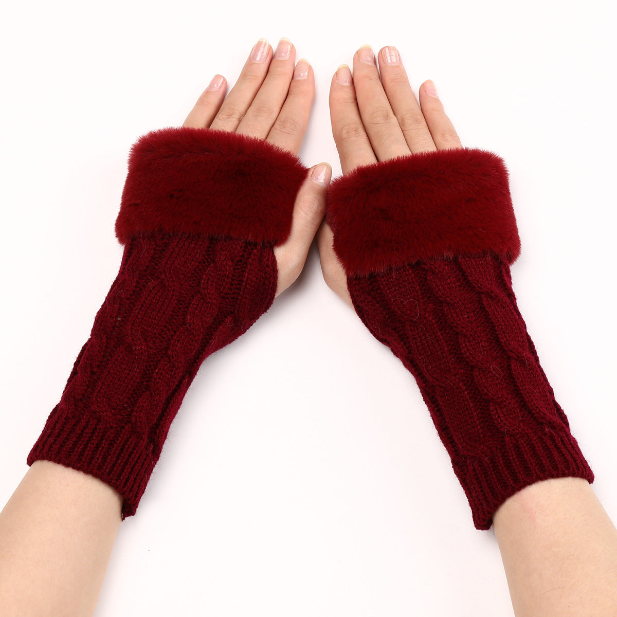 Twist Flip Short Mao Mao Gloves