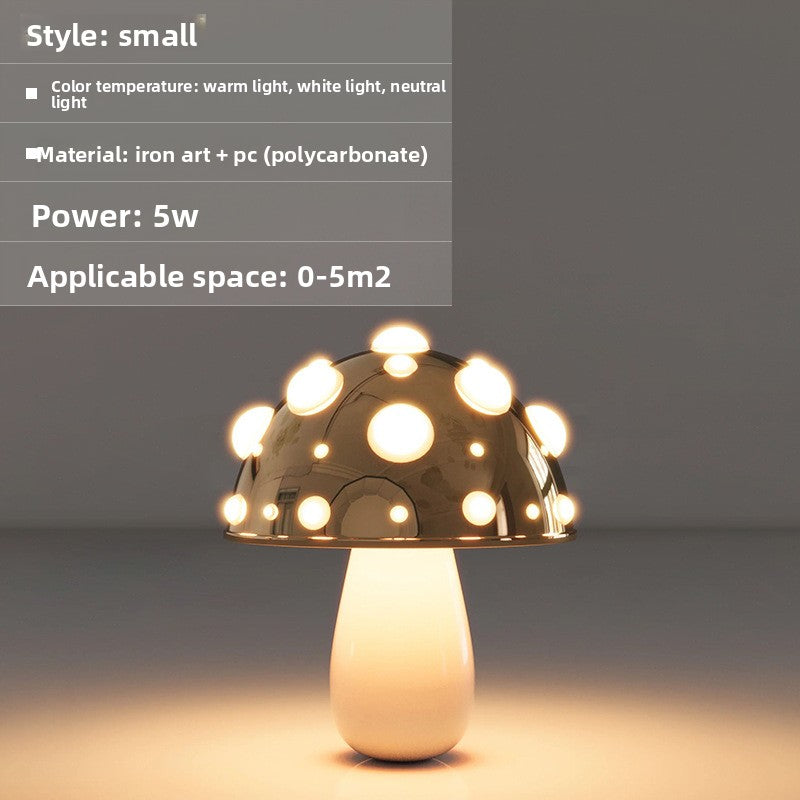 Mushroom Shape Dimmable Table Lamp