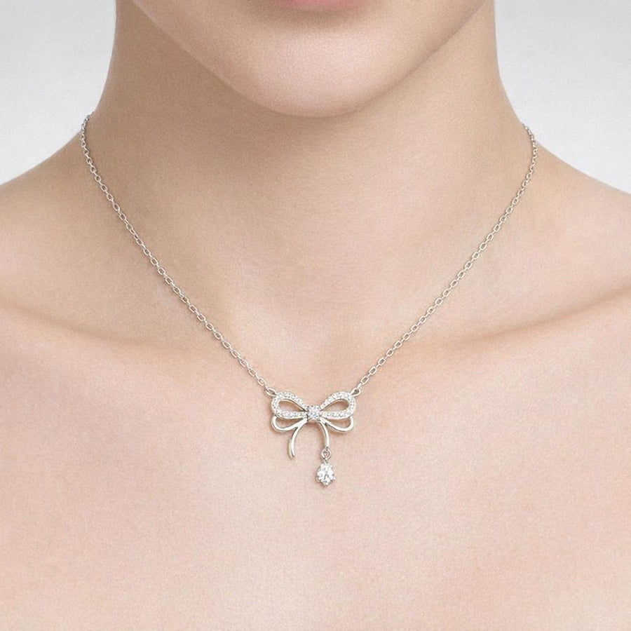 Lunar Butterfly Pendant Necklace